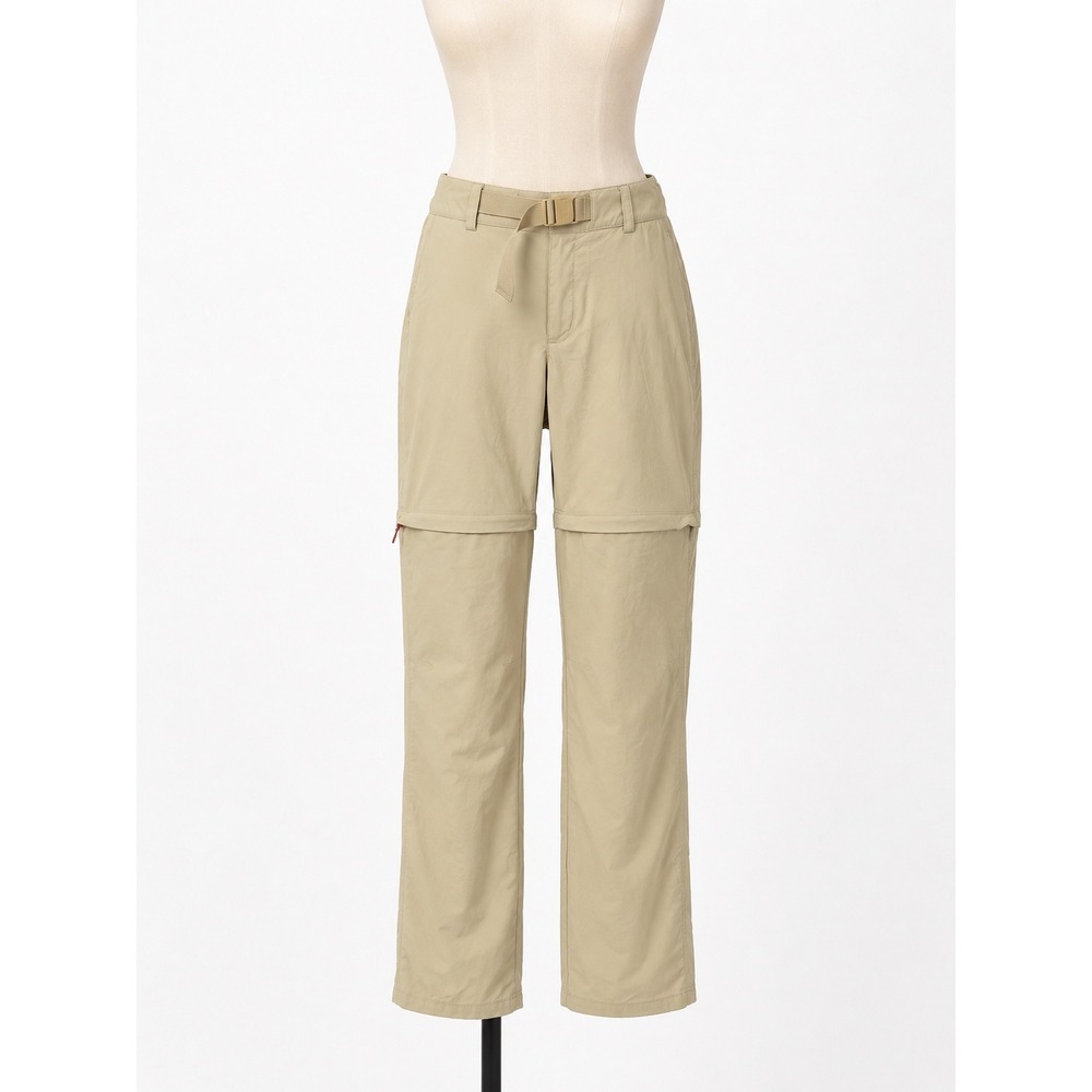 The North Face Women's Convertible Zip-Off Pants in Beige